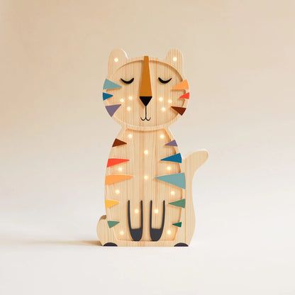 ROOMGAGA wooden tiger lamp