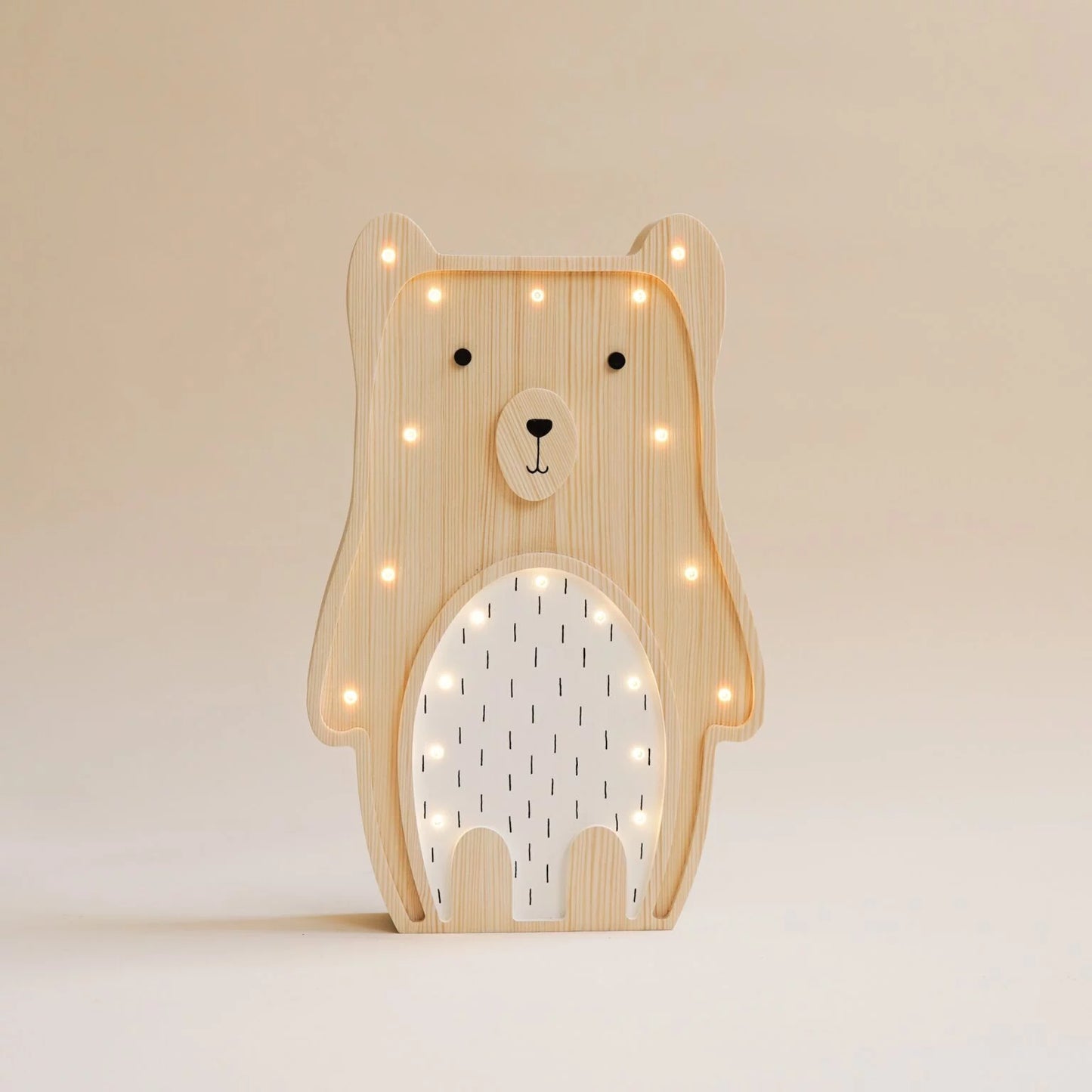 ROOMGAGA houten beerlamp