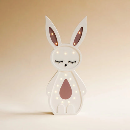 ROOMGAGA wooden rabbit lamp