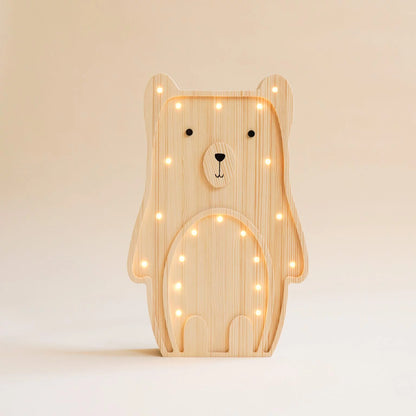 ROOMGAGA houten beerlamp