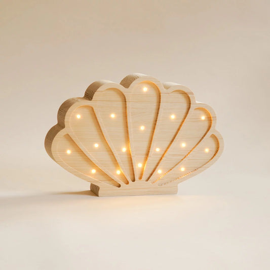 ROOMGAGA wooden shell lamp