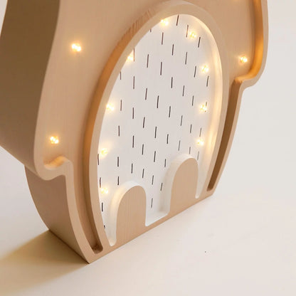 ROOMGAGA houten beerlamp