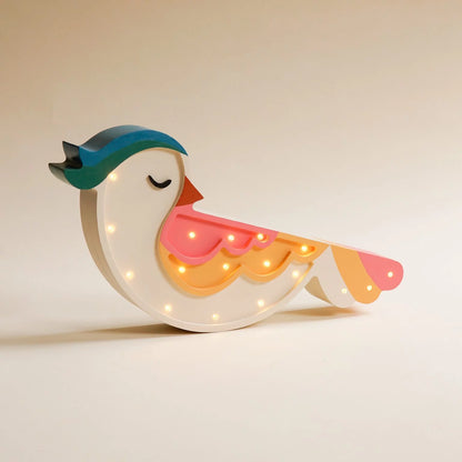 ROOMGAGA wooden bird lamp