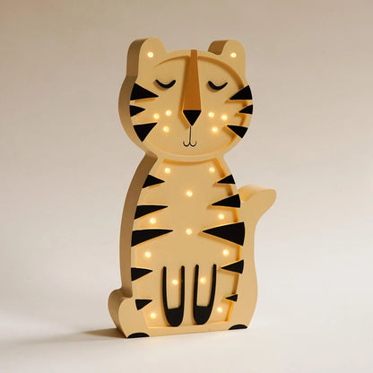 ROOMGAGA wooden tiger lamp