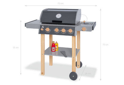 Barbecue pour enfants en bois