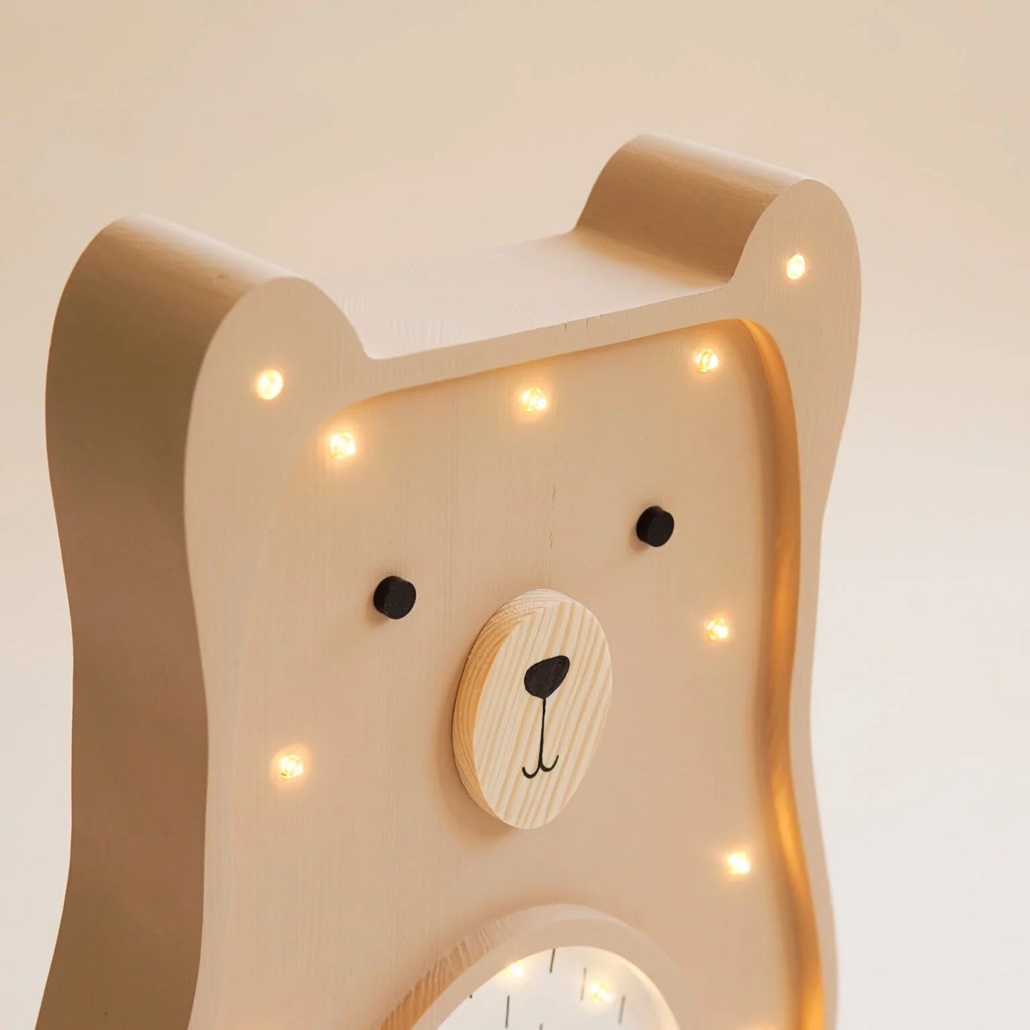 ROOMGAGA houten beerlamp