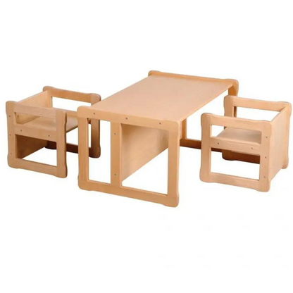 WOODJOY transformable Montessori bench