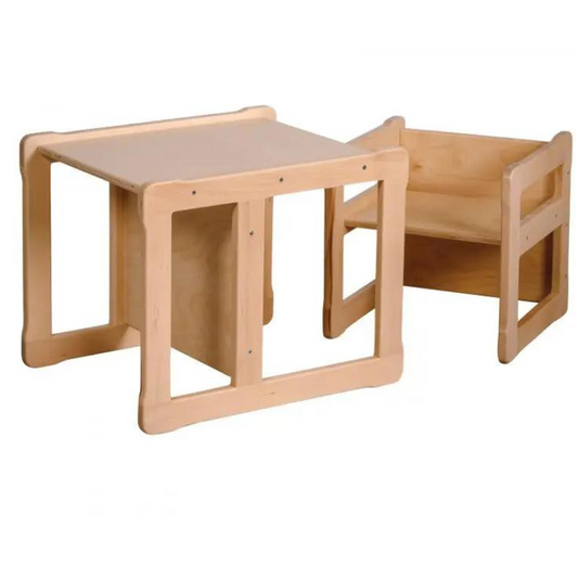 WOODJOY transformable Montessori bench