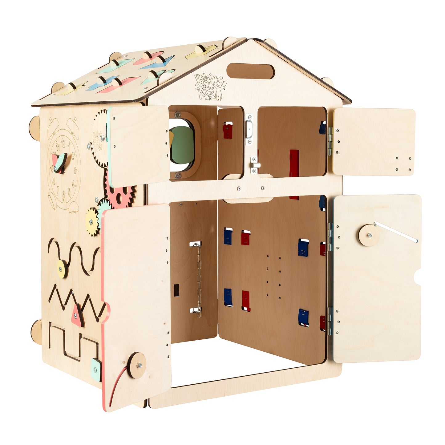 Maisonnette d'activité bois BUSYKIDS