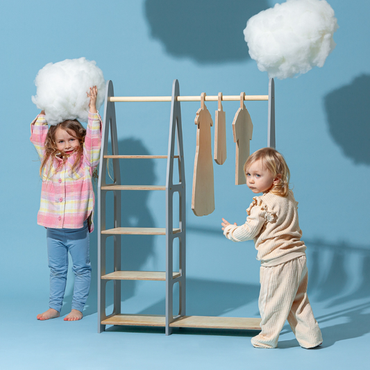 Montessori wardrobe “Charlie” DUCKWOOD