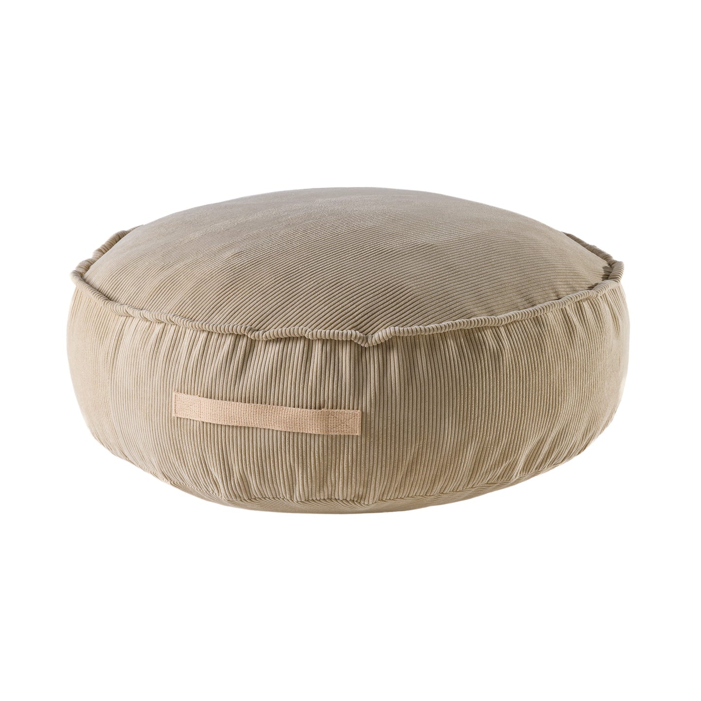 Pouf rond en velours côtelé MEOWBABY