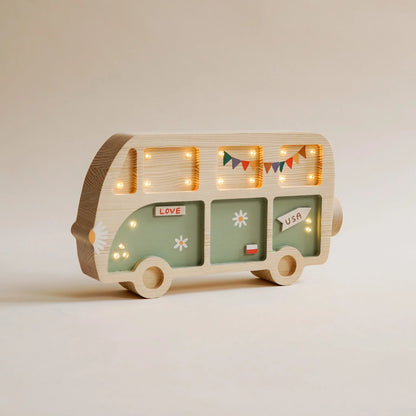 ROOMGAGA wooden van lamp