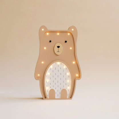 ROOMGAGA houten beerlamp