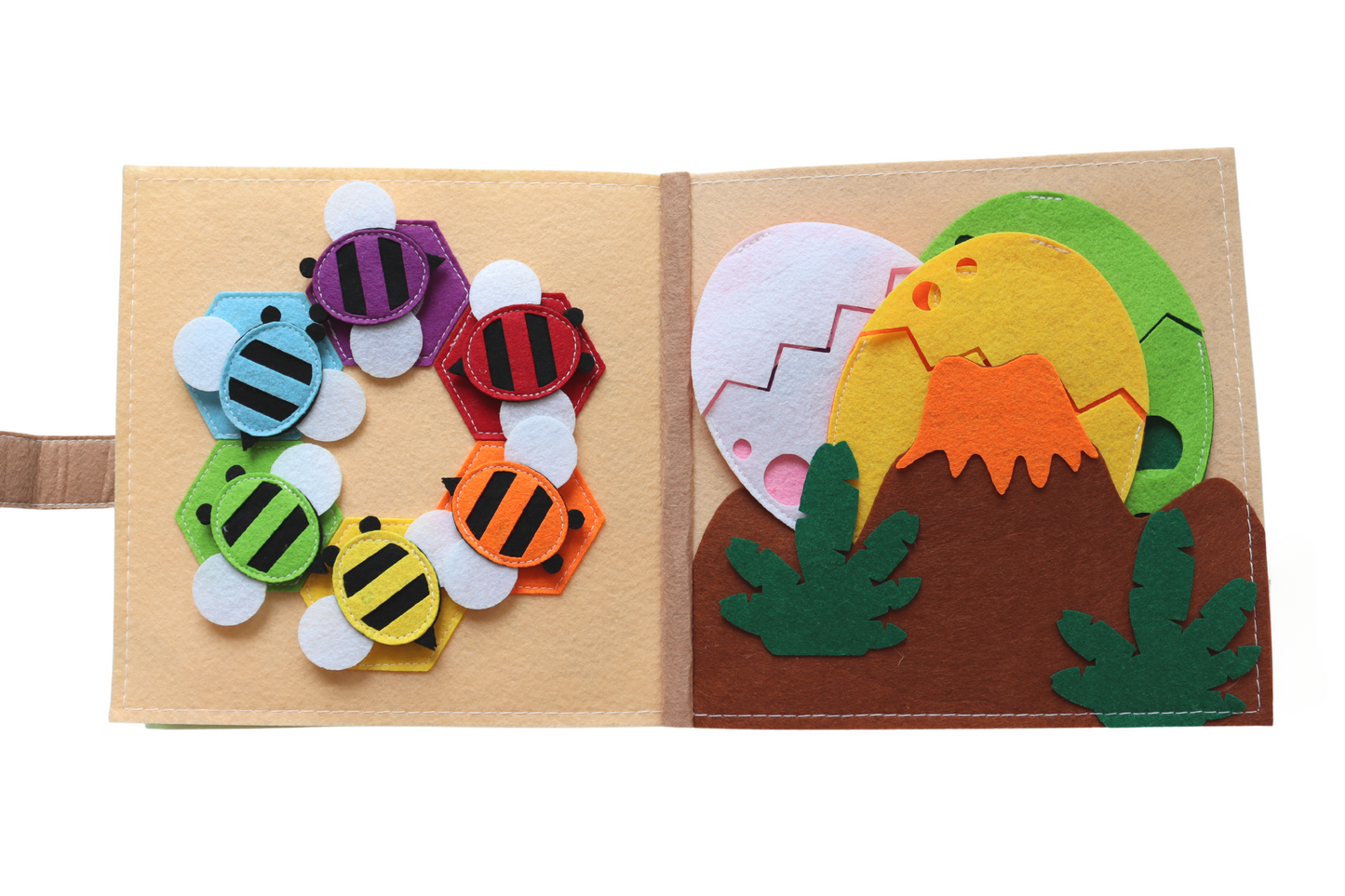 Silent book “Animals” From 2 to 5 years old HABI KIDS