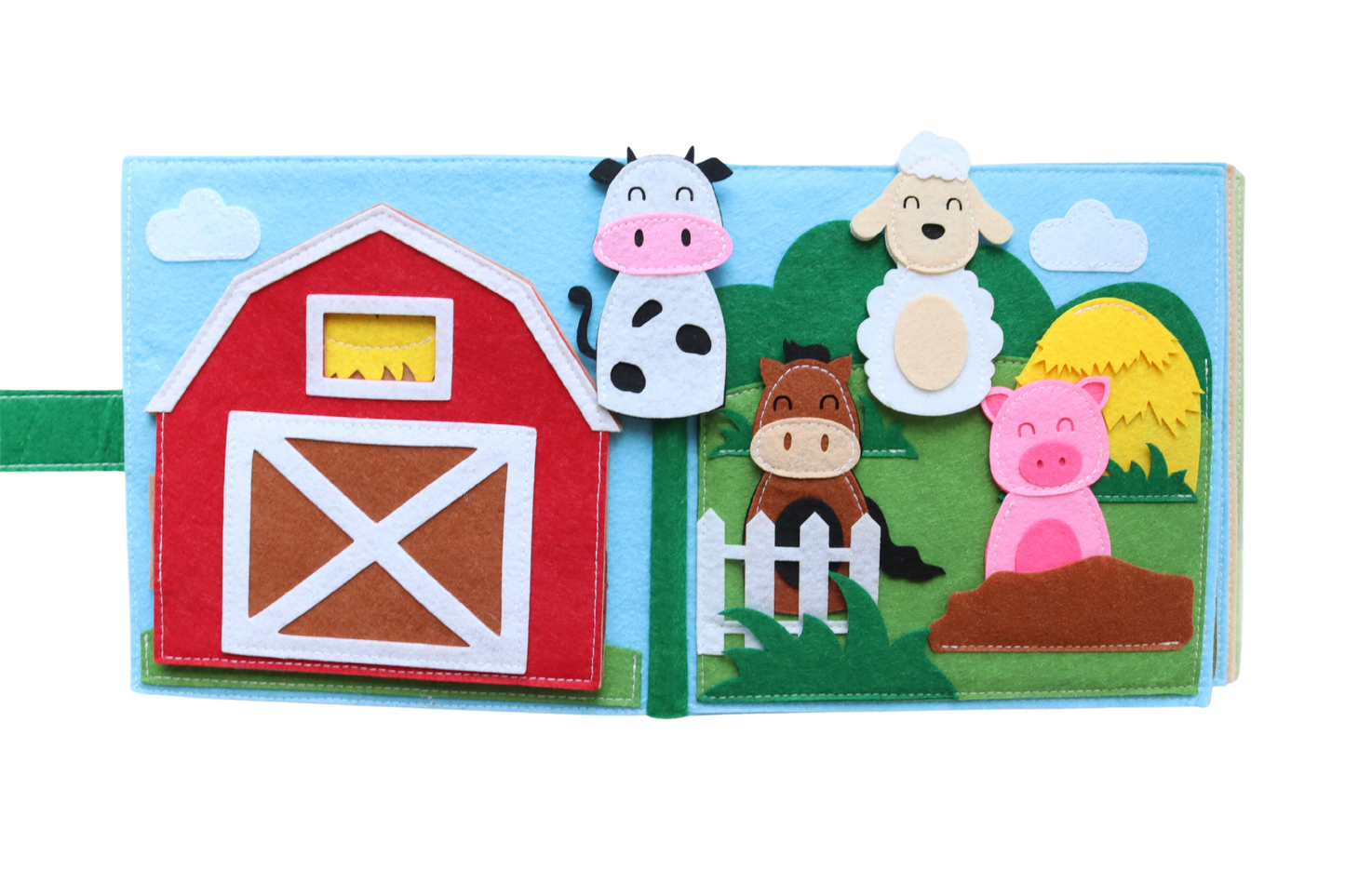 Silent book “The farm” From 2 to 5 years old HABI KIDS