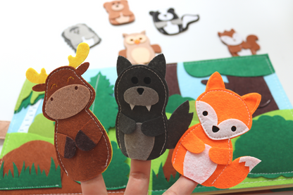 Silent book “Animals” From 2 to 5 years old HABI KIDS