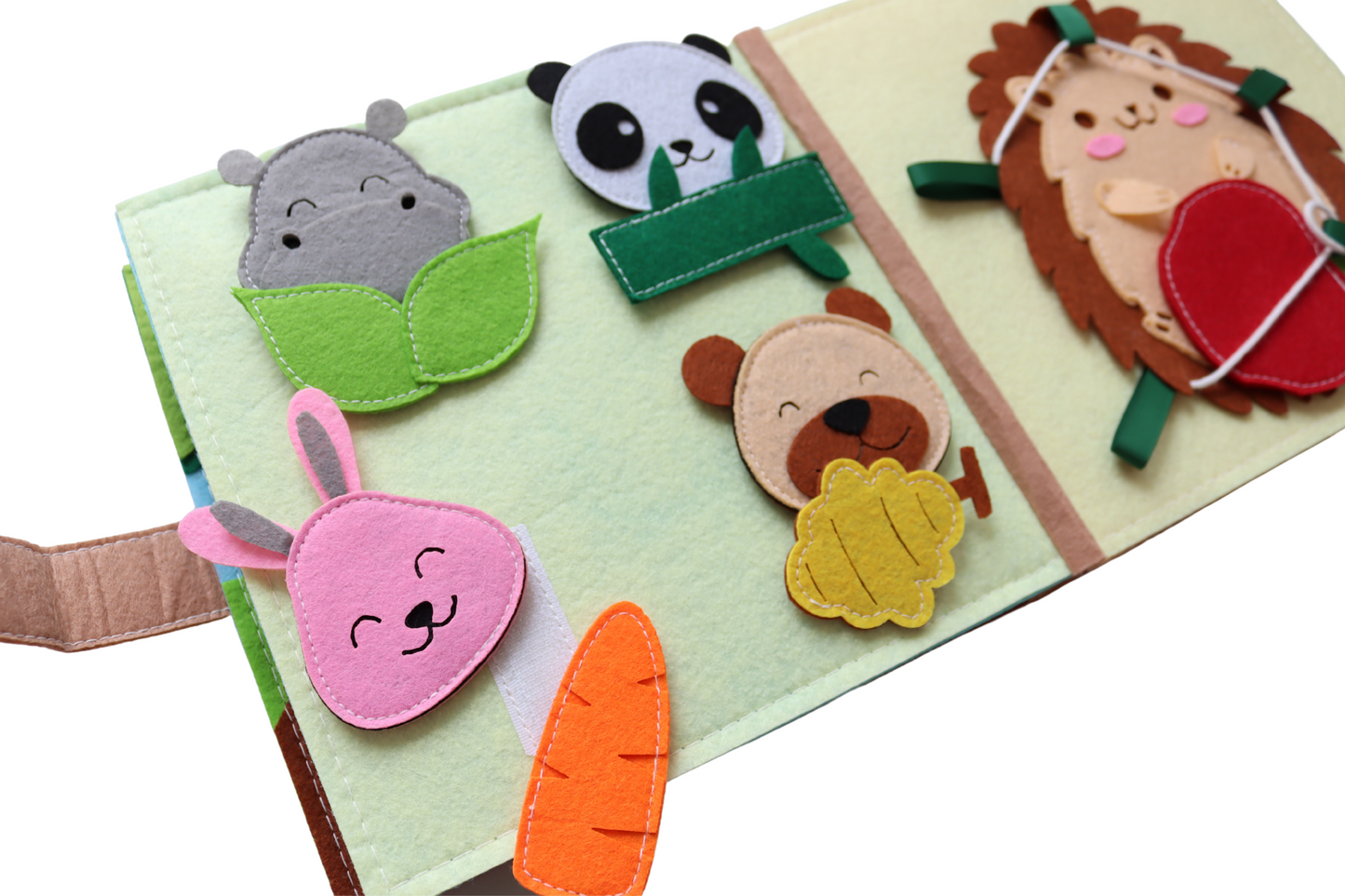 Silent book “Animals” From 2 to 5 years old HABI KIDS