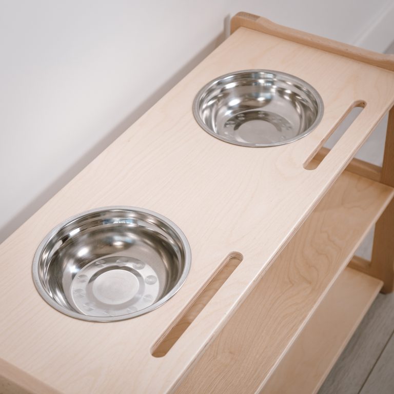 Double Montessori sink + WOODJOY mirror