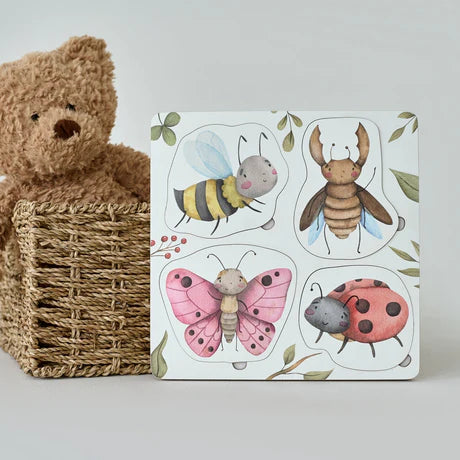 Puzzle en bois: Le cycle de vie des insectes ODEAS