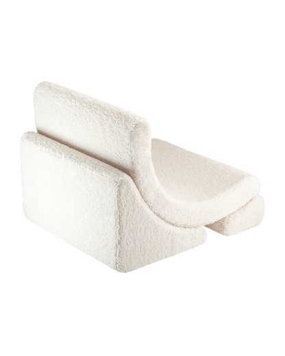 Fauteuil "Moon" en teddy - WIGIWAMA