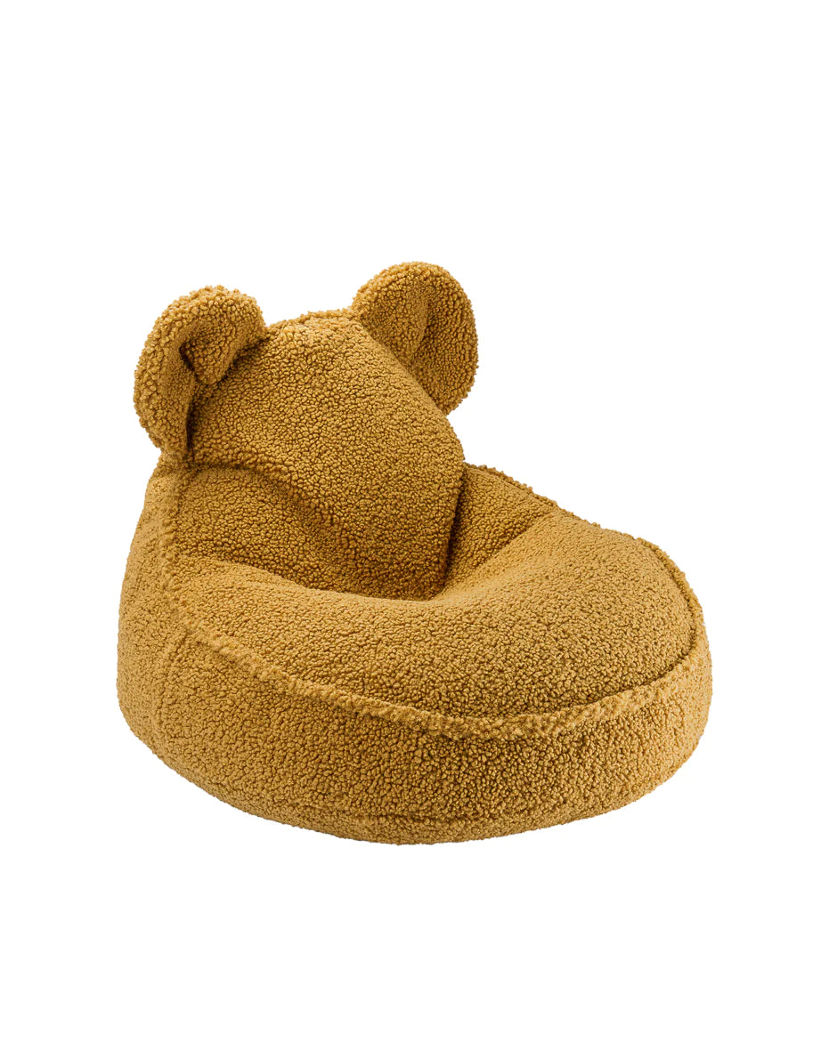 “Bear” pouf in teddy WIGIWAMA