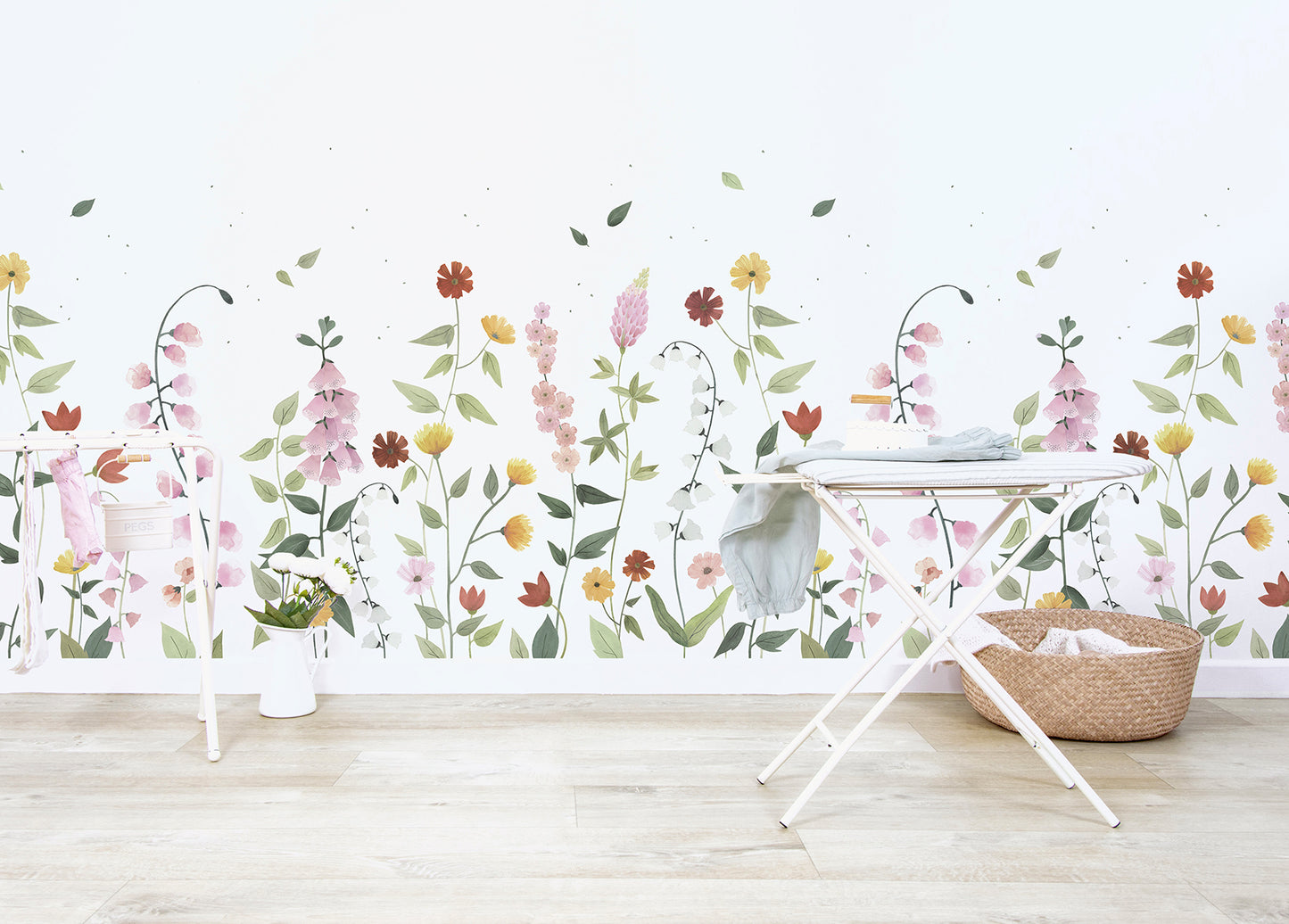 Panoramic wallpaper "Pretty flowers" LILIPINSO