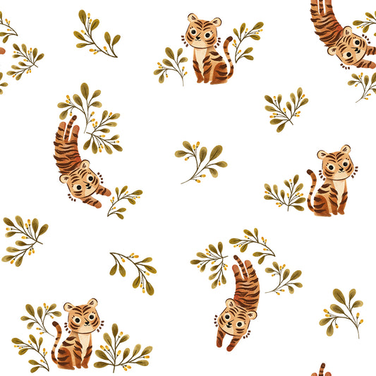 Children's wallpaper "Little tiger pattern" LILIPINSO