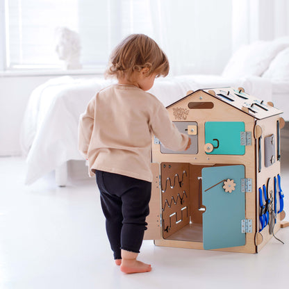 Maisonnette d'activité bois BUSYKIDS