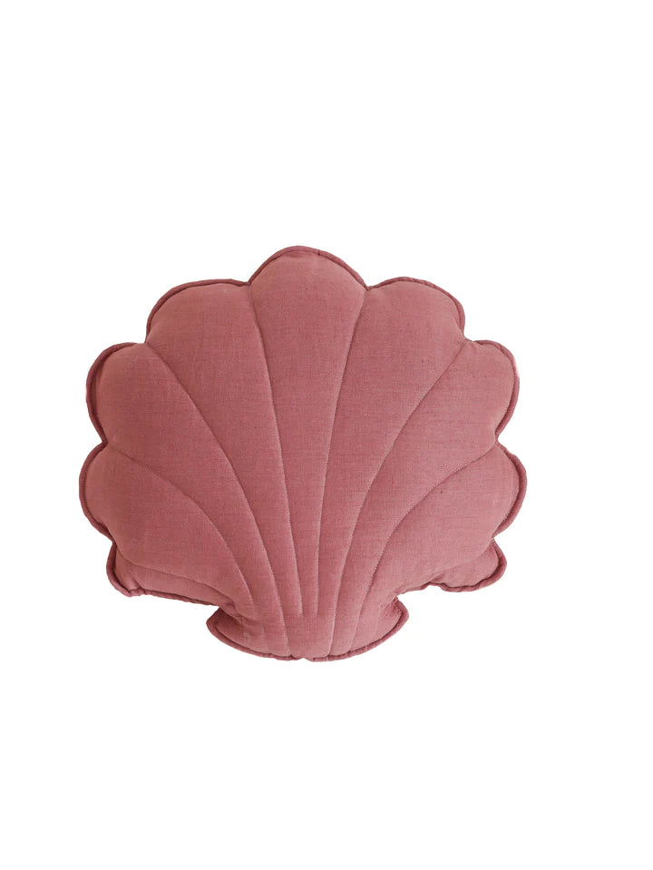 MOIMILI linen “shell” cushion