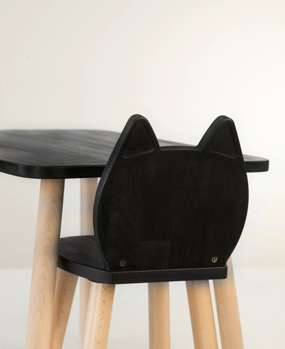 Ensemble table et chaise "chat" 4-7 ans ODEAS