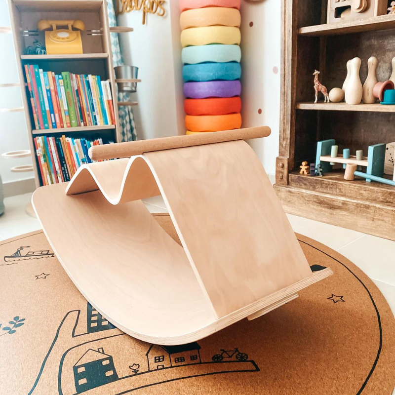 Balance board + rocking horse CURVE LAB