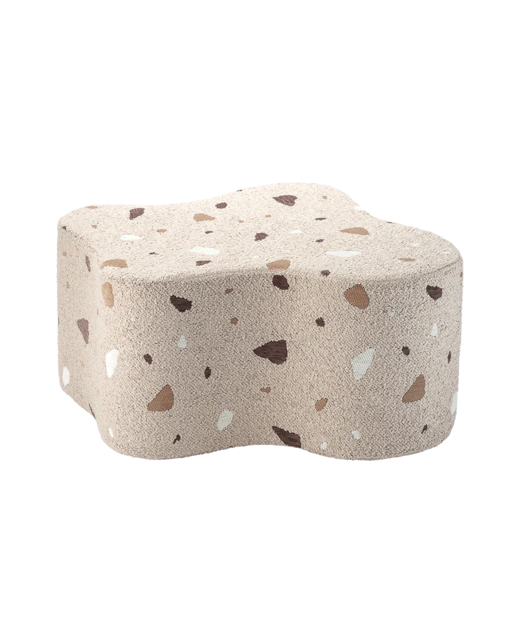 Pouf "nuage" en teddy "Terrazzo" - WIGIWAMA