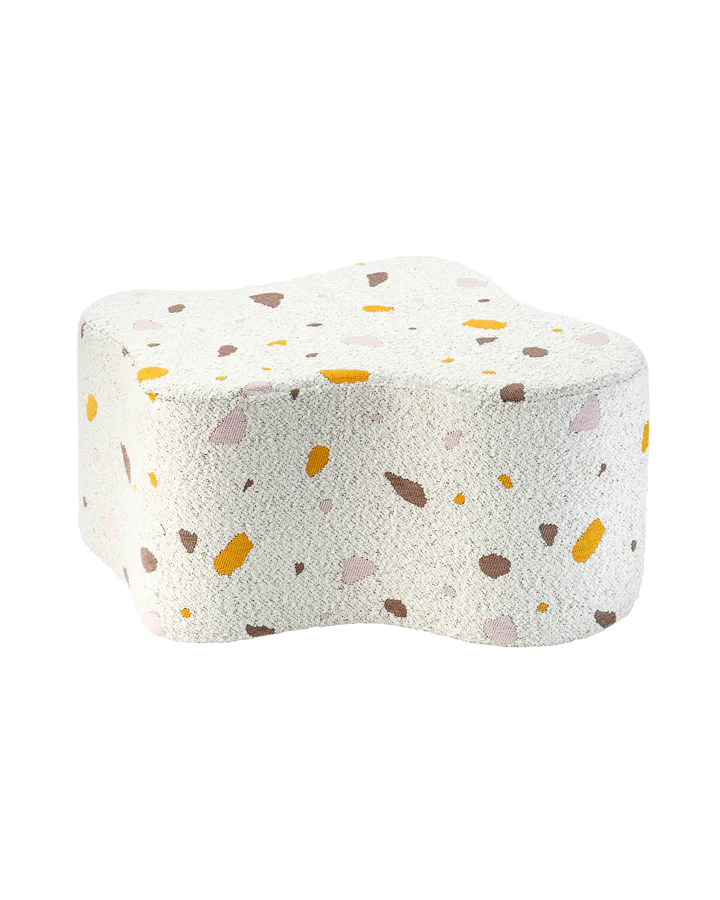 Pouf "nuage" en teddy "Terrazzo" - WIGIWAMA