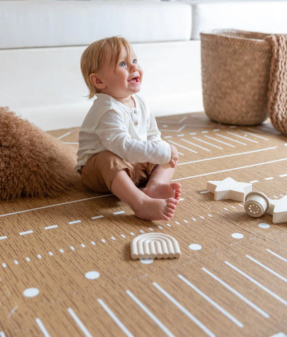 TODDLEKIND speelkleed van schuimrubber "Berber".