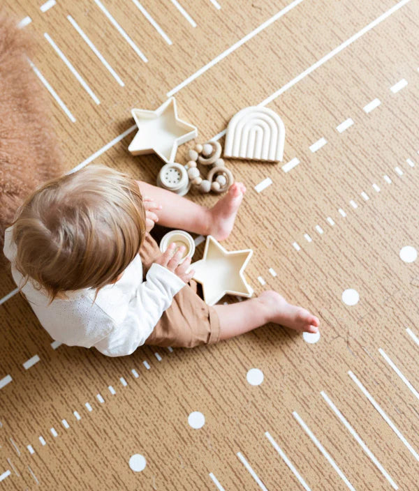 TODDLEKIND speelkleed van schuimrubber "Berber".