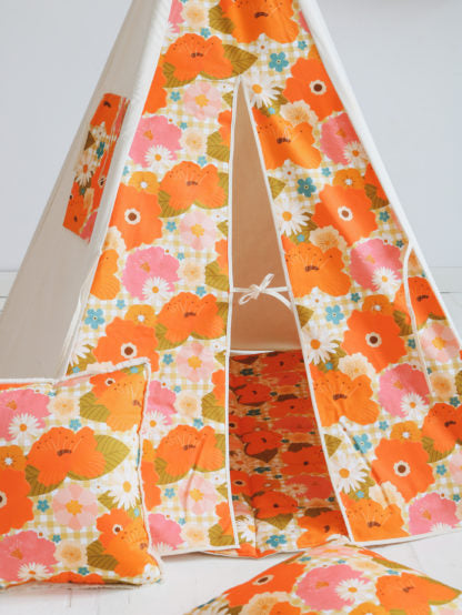 Tipi "Picknick met bloemen" MOI MILI