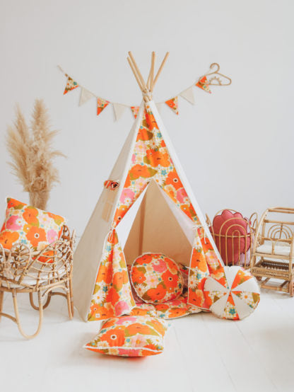 Tipi "Picknick met bloemen" MOI MILI