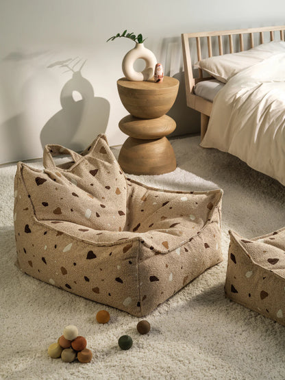 Poufs en teddy "Terrazzo" WIGIWAMA