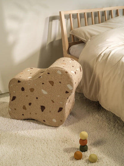 Pouf "nuage" en teddy "Terrazzo" - WIGIWAMA