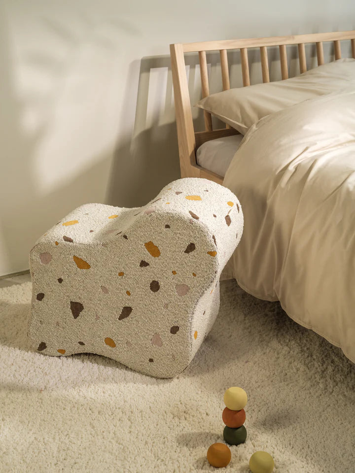 Pouf "nuage" en teddy "Terrazzo" - WIGIWAMA