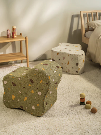 Pouf "nuage" en teddy "Terrazzo" - WIGIWAMA