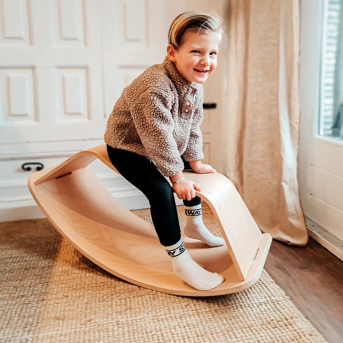 Balance board + rocking stool CURVE LAB