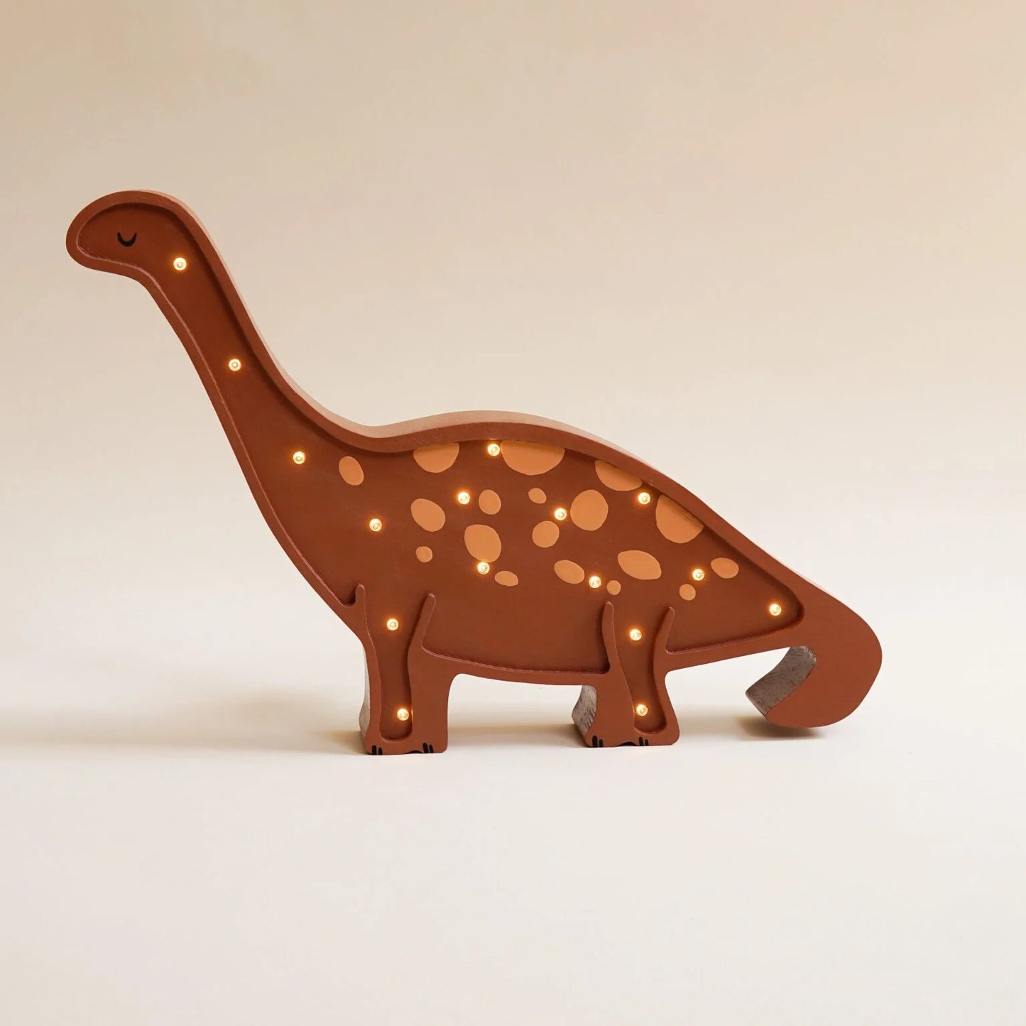 ROOMGAGA wooden dinosaur lamp