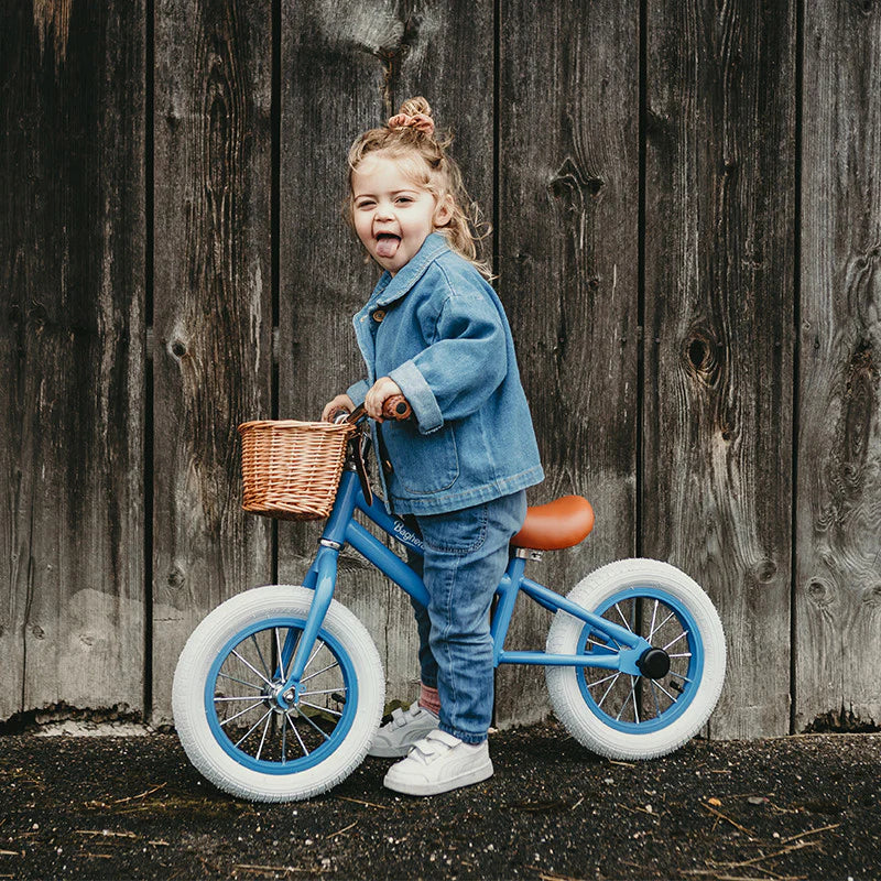 BAGHERA blue vintage balance bike (3-6 years) 