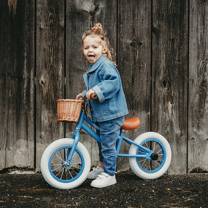 BAGHERA blue vintage balance bike (3-6 years) 