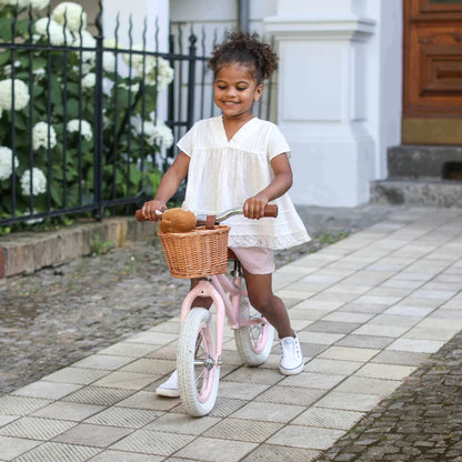 BAGHERA pink vintage balance bike (3-6 years)