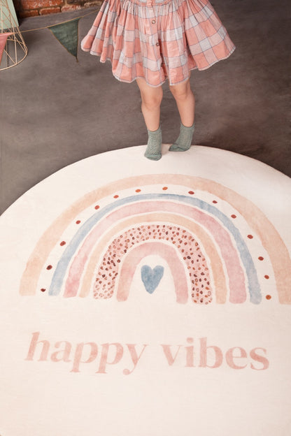 Gezellig vloerkleed "Happy vibes" LITTLE GEM