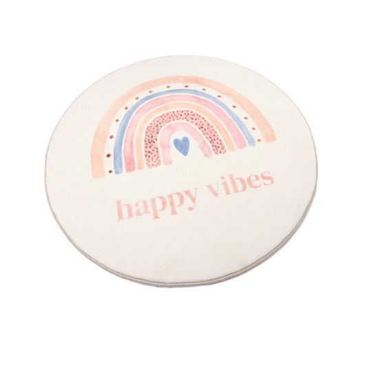 Tapis Cozy "Happy vibes" LITTLE GEM