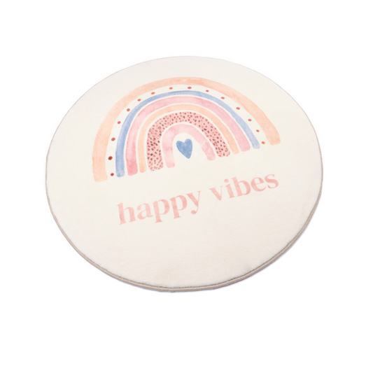 Cozy rug "Happy vibes" LITTLE GEM