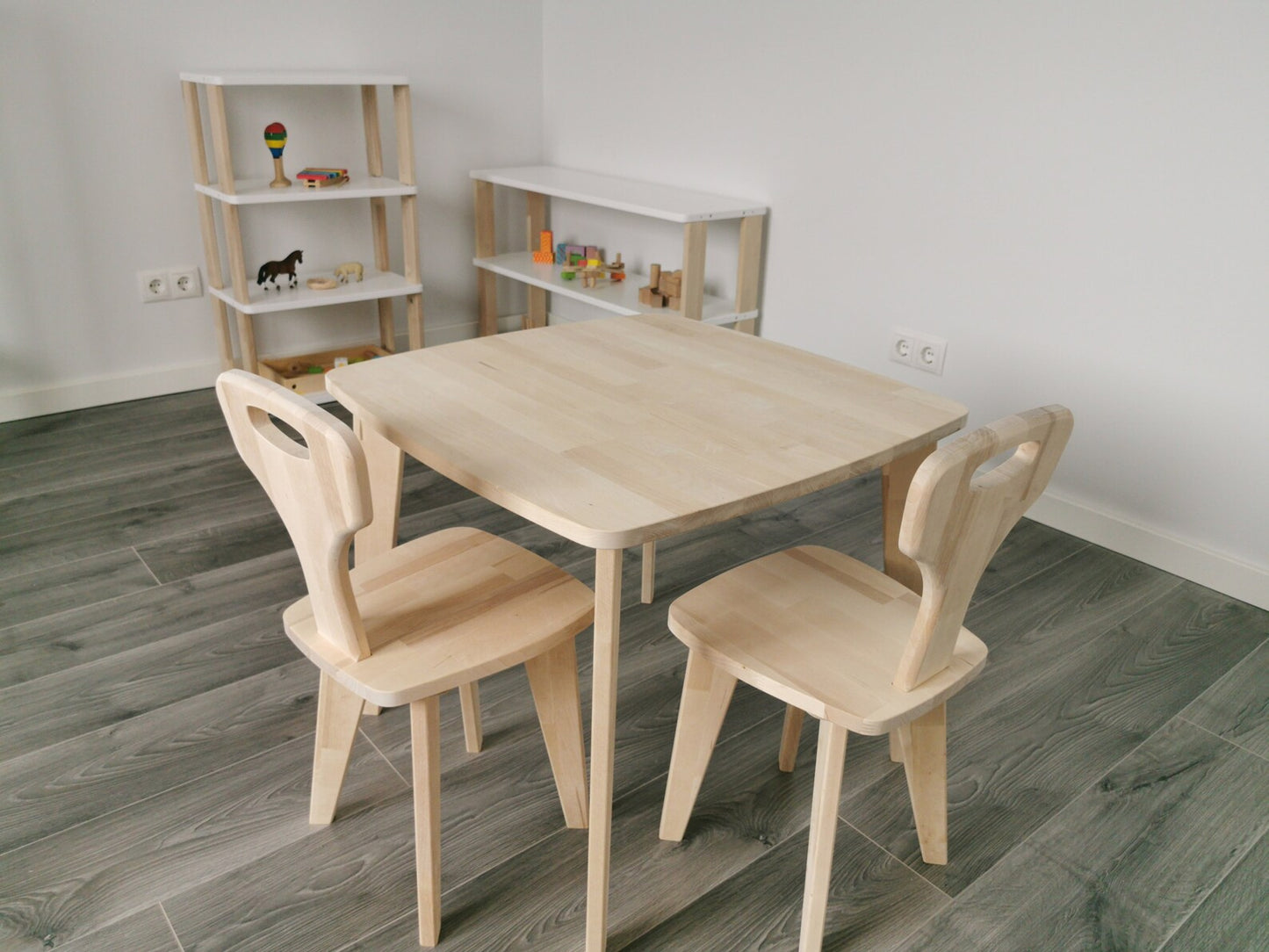 Ensemble table et chaises Montessori "Rita"